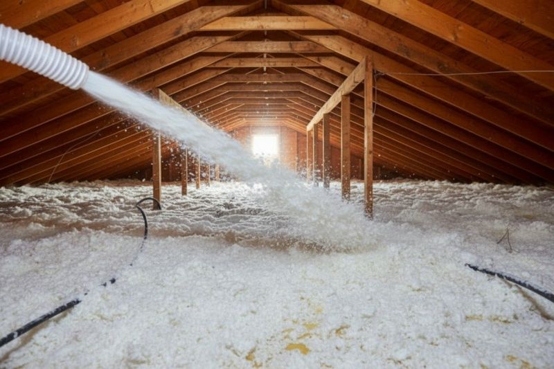 Blown Insulation Installation in Longmont, CO