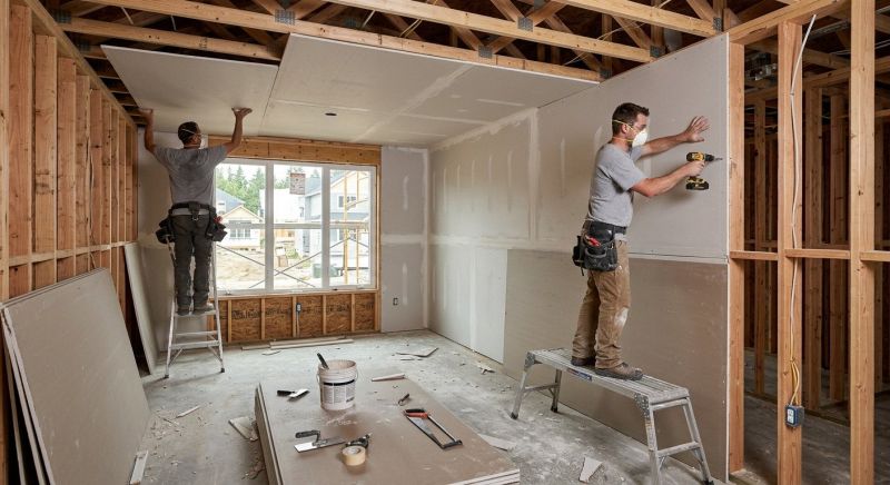 Residential Drywall Service in Overland Park, KS